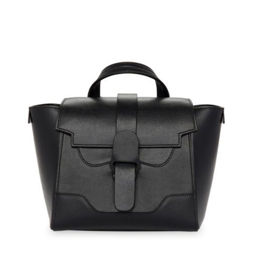 Senreve Mini Maestra in Pebbled Noir